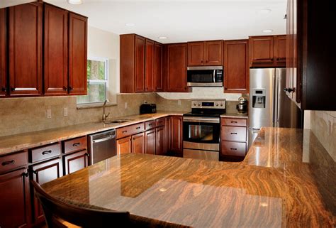 stainless steel vone with cherry cabinets|cherry kitchen cabinets black.